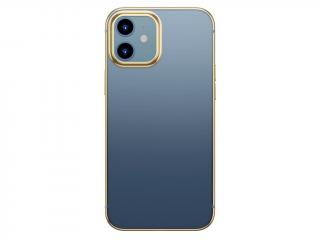 Baseus Shinning obal na iPhone 12 Mini - Zlatý
