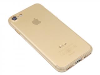 Baseus Simple Series, gumový obal pro iPhone 7,8,SE2020 - Zlatý