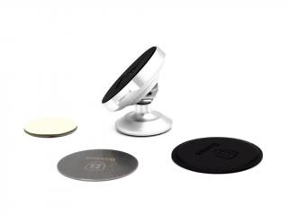 BASEUS Small Ears Series magnetický držák - Stříbrný