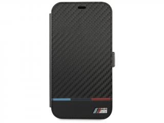 BMW M zavírací pouzdro Carbon Stripe na iPhone 13 Mini