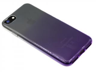 Duhový, gumový obal na iPhone 7,8 a iPhone SE 2020(2022) - Fialový