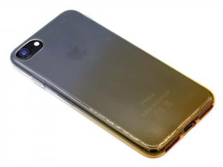 Duhový, gumový obal na iPhone 7,8 a iPhone SE 2020(2022) - Oranžový