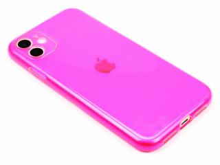 Fluorescentní obal na iPhone 11 - Růžový