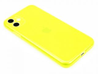 Fluorescentní obal na iPhone 11 - Žlutý
