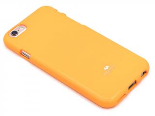 Goospery JELLY CASE na iPhone 6,6s - Oranžový