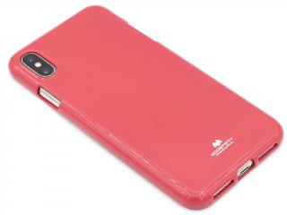 Goospery JELLY CASE na iPhone XS Max - Růžový