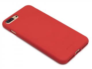 Goospery Soft Feeling gumový obal na iPhone 7,8 - PLUS - Červený