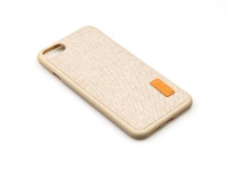 Gumovolátkový obal Baseus Grain pro iPhone 7, 8 - Béžová