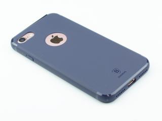 Gumový obal Baseus Hermit Bracket pro iPhone 7, 8 a iPhone SE 2020 - Modrý