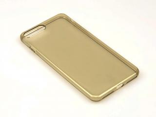 Gumový obal Baseus Simple Series pro iPhone 7 Plus, 8 Plus - Zlatý