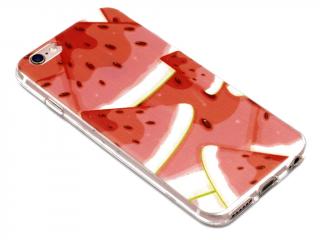 Gumový obal na iPhone 6,6s s motivem meloun