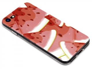 Gumový obal na iPhone 7,8 a iPhone SE 2020(2022) s motivem meloun