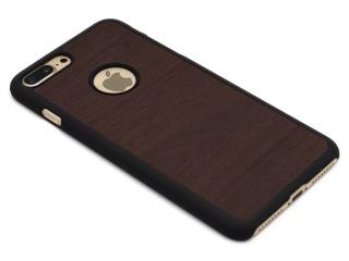 Gumový obal na iPhone 7,8 - PLUS s motivem dřeva