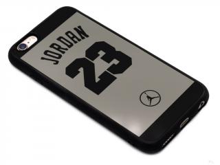 Gumový obal s motivem JORDAN na iPhone 6,6s - Černý