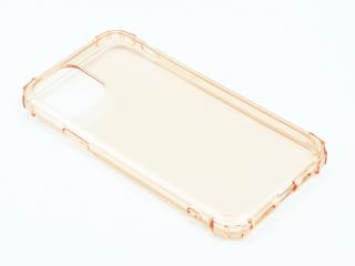 Gumový obal s vyztuženými hranami na iPhone 11 Pro Max - Zlatý
