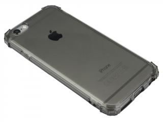 Gumový obal s vyztuženými hranami na iPhone 6,6s - Černý