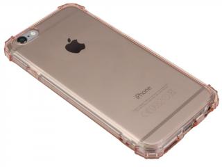 Gumový obal s vyztuženými hranami na iPhone 6,6s - Zlatý