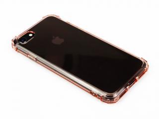 Gumový obal s vyztuženými hranami na iPhone 7, 8, SE 2020 - Zlatý