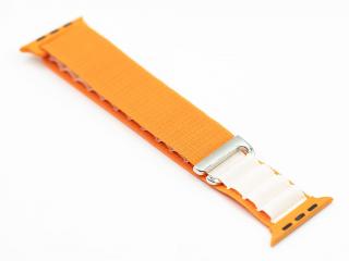 Hoco Climbing Series Alpine Loop Nylon řemínek 42,44,45,49mm - OranžovoBílý