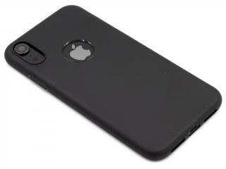 HOCO Fascination gumový obal s výřezem na iPhone XR - Černý