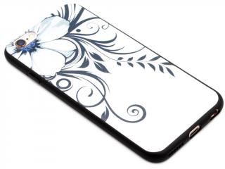 HOCO FUN FASHION gumový obal na iPhone 6,6s s motivem květina