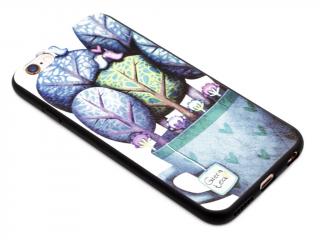 HOCO FUN FASHION gumový obal na iPhone 6,6s s motivem stromy v hrnku