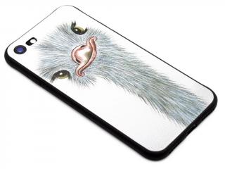 HOCO FUN FASHION gumový obal na iPhone 7,8,SE2020(2022) s motivem pštros