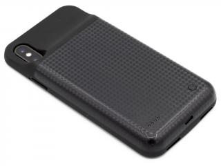 HOCO gumový kryt s powerbankou BW6B na iPhone X, XS - Černý