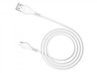 HOCO nabíjecí kabel USB to Micro USB - Bílý - 1m