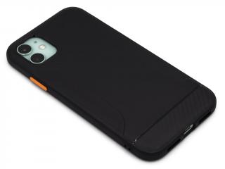 HOCO non-slip gumový obal na iPhone 11 - Černý