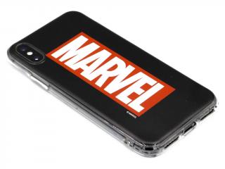 MARVEL gumový obal na iPhone X,XS - Černý