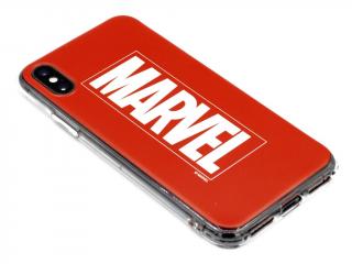 MARVEL gumový obal na iPhone X,XS - Červený