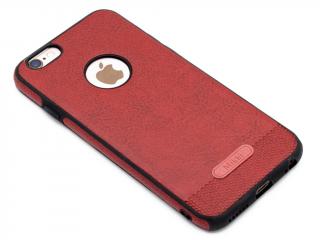 MIKKI TPU kožený obal na iPhone 6,6s - Červený