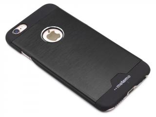 MOTOMO pevný plastový obal na iPhone 6,6s - Černý