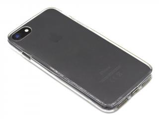 Oboustranný, gumový obal na iPhone 7,8,SE 2020 (2022) - Průhledný