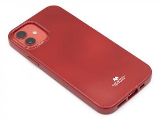 Ochranný kryt Goospery Jelly iPhone 12 a 12 Pro - Červený