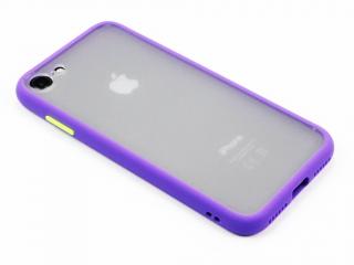 Pevný, gumový obal na iPhone 7, 8, SE 2020 - Fialový
