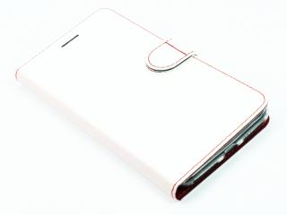 Pouzdro typu kniha FIXED FIT pro Apple iPhone 7 Plus, 8 Plus - Bílé