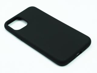 Silikonový kryt na iPhone 11 - Černý