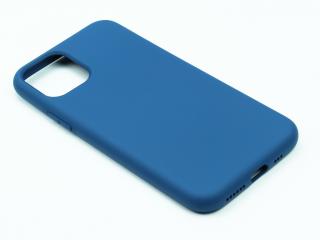 Silikonový kryt na iPhone 11 - Modrý