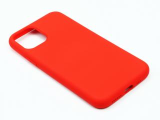 Silikonový kryt na iPhone 11 Pro - Červený