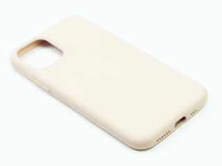 Silikonový kryt na iPhone 11 Pro Max - Béžový