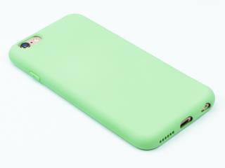 Silikonový kryt na iPhone 6,6s - Zelený