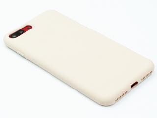 Silikonový kryt na iPhone 7,8 PLUS - Béžový