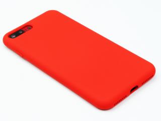 Silikonový kryt na iPhone 7,8 PLUS - Červený