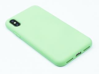 Silikonový kryt na iPhone X,XS - Zelený