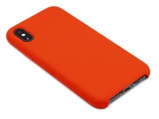 SWISSTEN silikonový obal na iPhone X,XS - Červený