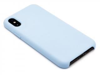 SWISSTEN silikonový obal na iPhone X,XS - Světle modrý