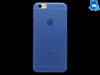 Tenký plastový kryt pro iPhone 6 / iPhone 6s - Modrý