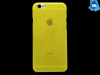 Tenký plastový kryt pro iPhone 6 / iPhone 6s - Žlutý